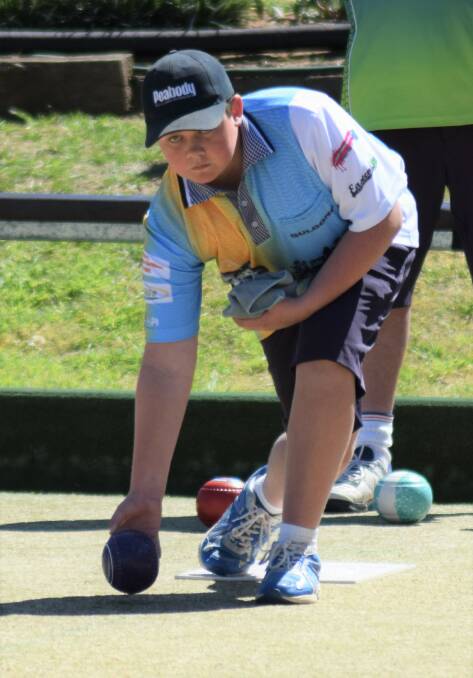 BOWLS CANCELLED: Lachy in action. Photo: Supplied