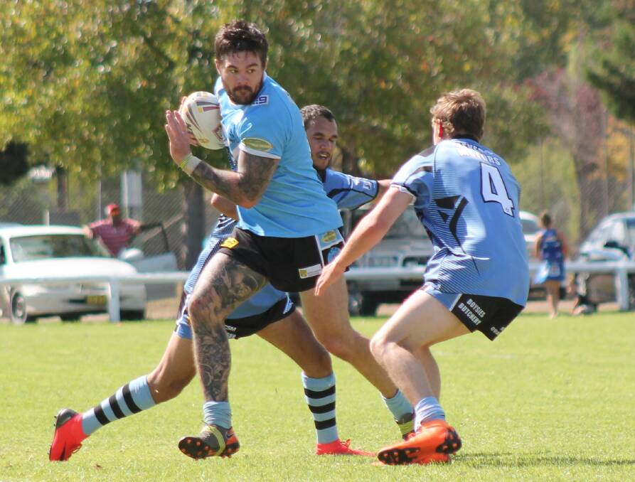 OFF TO A SOLID START: Gulgong claim their first victory of the year in a 46-18 win against Binnaway.