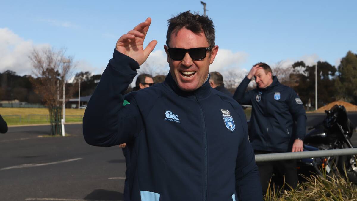 HEADING OUT: Brad Fittler, who visited Orange in 2020, will head to Gulgong with Kylie Hilder on Monday. Picture: CARLA FREEDMAN