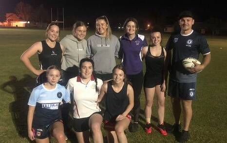 READY FOR IT: The under 18s Midwest Brumbies are eager for their start in the Western Women's Rugby League competition. Photo: Supplied