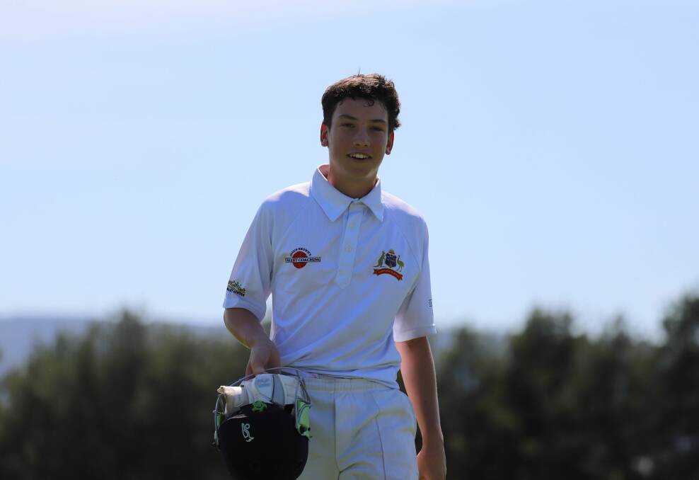 JOB WELL DONE: After five years of trialing, Hamish Lynn has made the Central West under 14s squad for the NSW Youth Championships. Photo: Peter Sibley