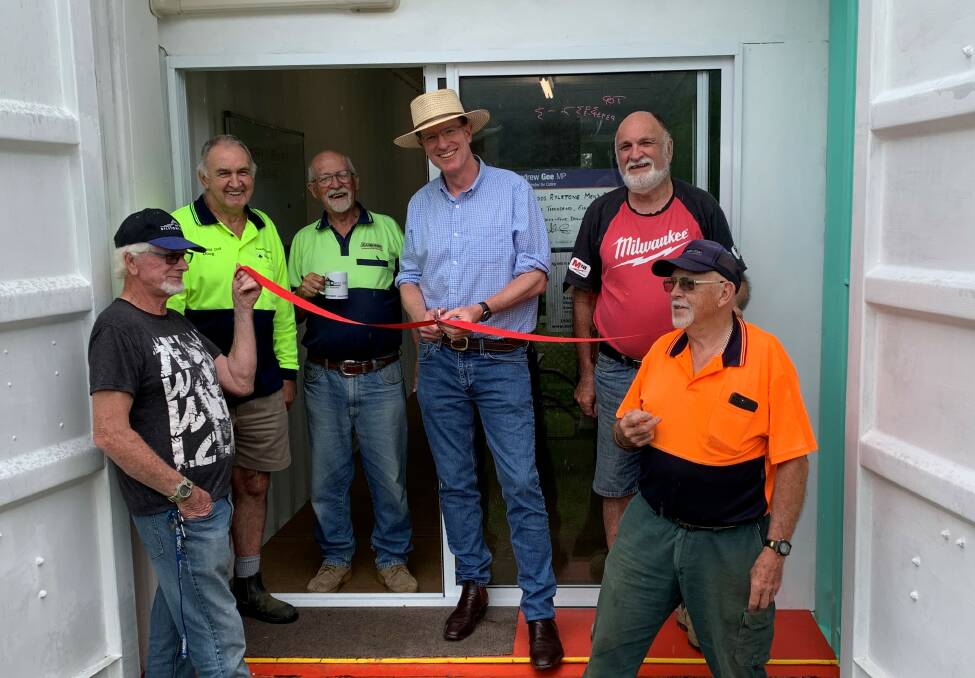 BUILT TO LAST: The Kandos Rylstone Men's Shed have completed work on their new recreation room. Photo: Supplied