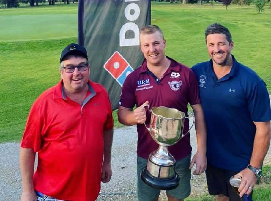 ALL CLASS: Mark Hale, winner of the 2021 Mudgee Open Andrew Best and Ben Newsome. Photo: Supplied