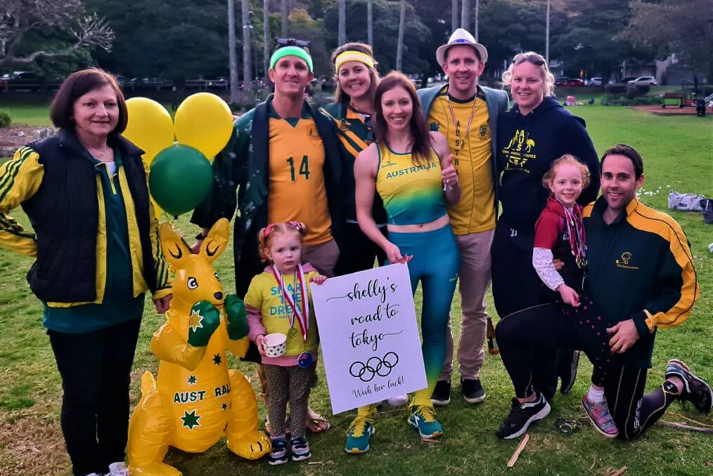 DREAM COME TRUE: Michelle Bromley's (nee Beaumont) family are over the moon to have one of their very own preparing to compete in the Olympics. Photo: Supplied