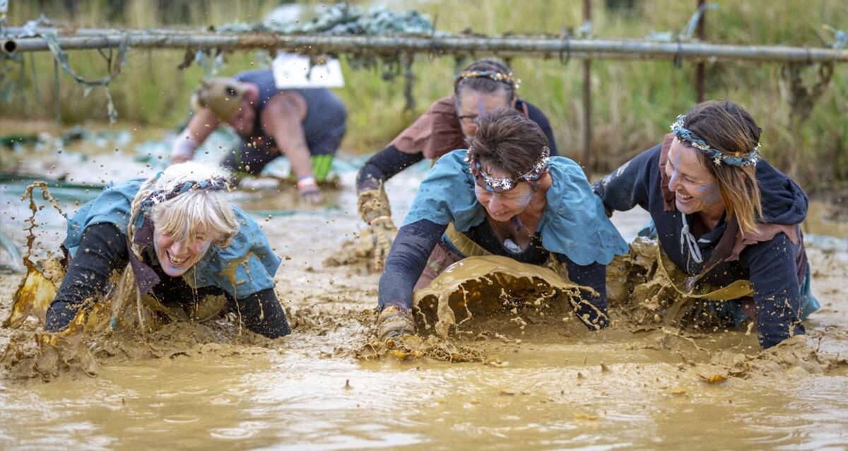 FUN IN THE MUD: 'Suck It Up Buttercup Vikings' will be coming to Mudgee next year for a two-day event at Bunnamagoo Estate Wines. Photo: Supplied