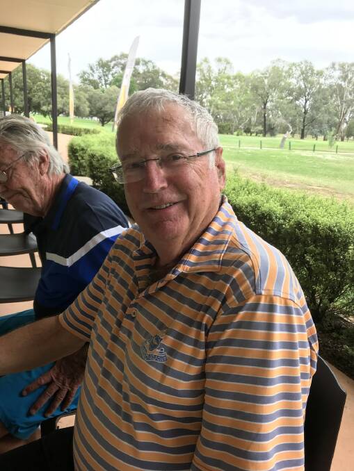WINNER: A content Keith Baker who took out this round of Veteran Golf. Photo: Supplied