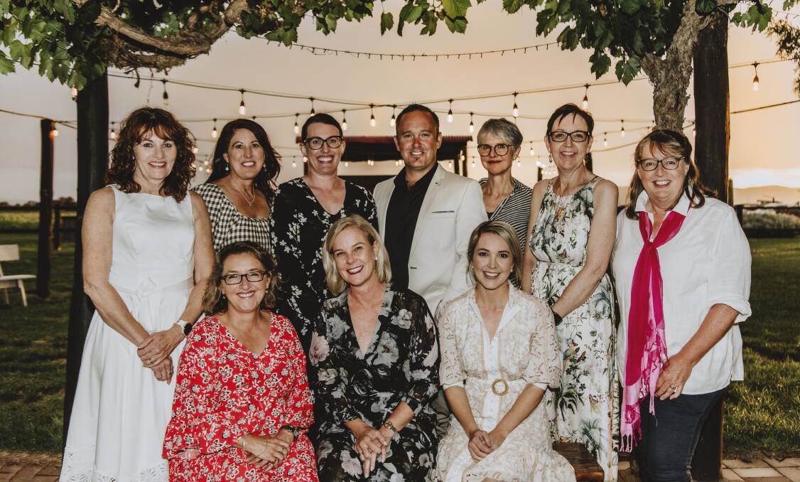THANK YOU: The Business Mudgee team at the 2021 Magnificent Mudgee Business Awards. Picture: AMBER CREATIVE