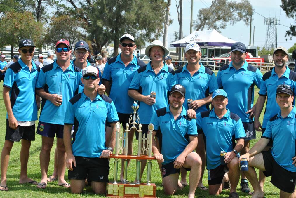 MUDGEE WIN: Last year's winners of  B Grade, Come In Spinners from Mudgee. Photo: Supplied