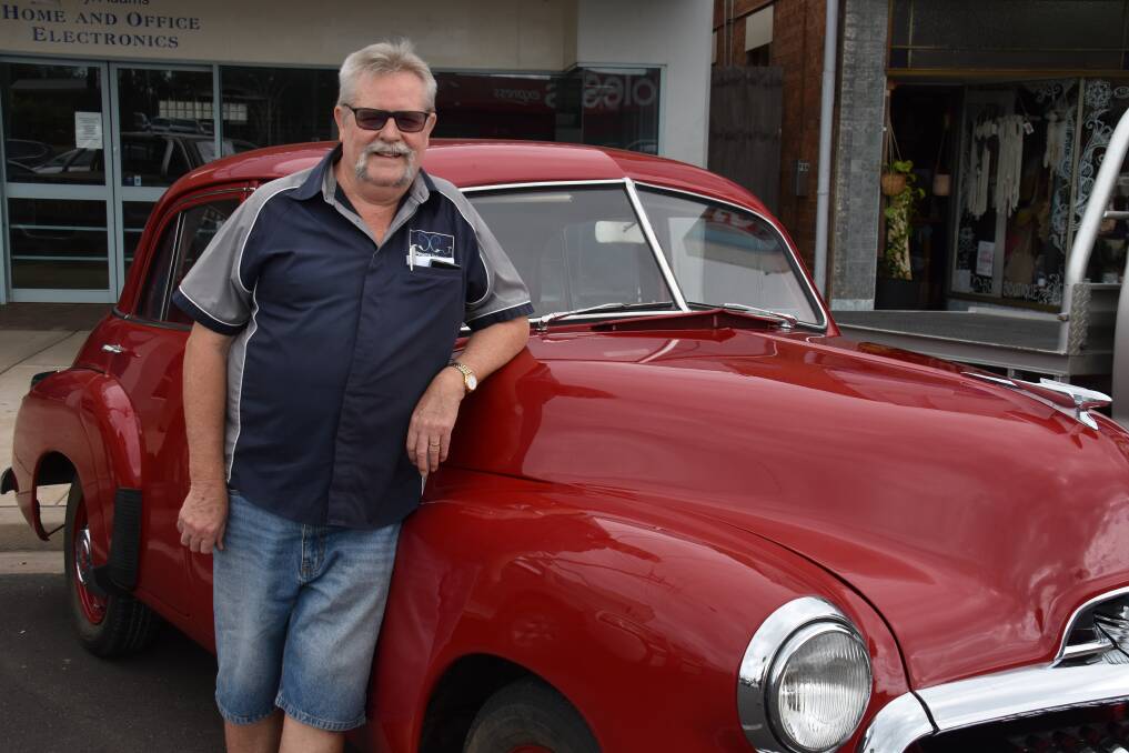 COMMUNITY: Cudgegong Cruisers treasurers John Stuart tells us why he participates in Can Cruise. Photo: Jay-Anna Mobbs
