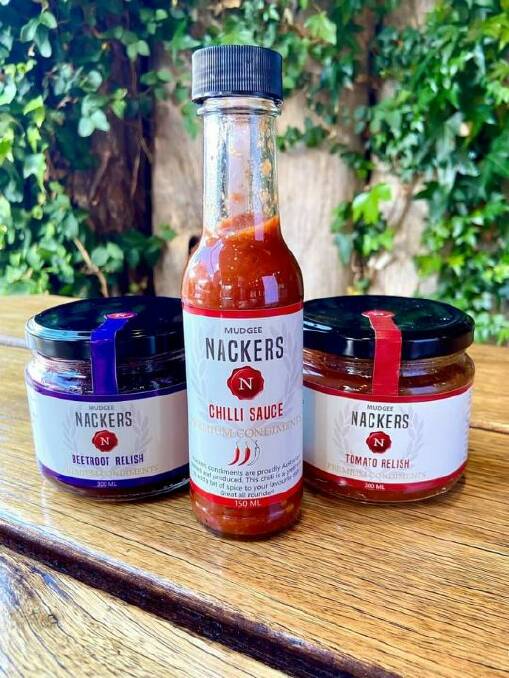 FLAVOUR: Nackers betroot relish, chilli sauce and tomato relish. Picture: SUPPLIED