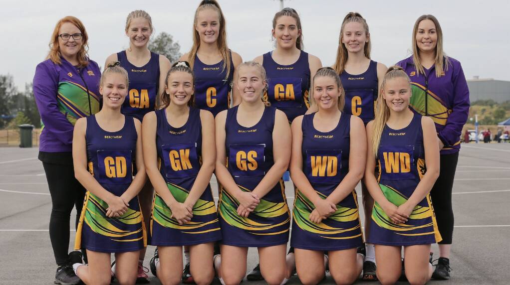 CHAMPIONS: Mudgee District Netball's under 17s squad exceeded expectations, placing fourth at the State Championships. Photo: Supplied