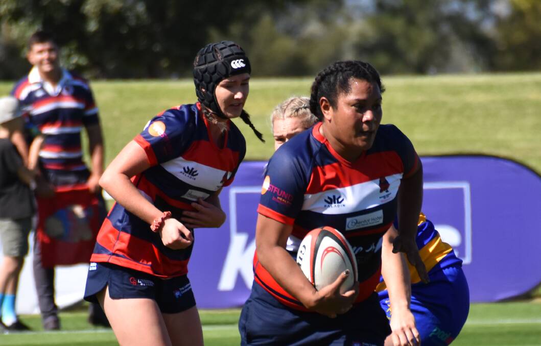 MONSTER WIN: Rita Palm and her side called it mercy at half-time in the match against Harden Women due to the giant 67-0 lead. Photo: Jay-Anna Mobbs