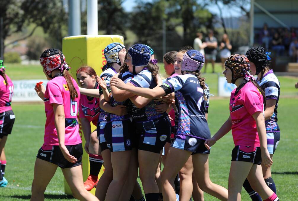 UNLUCKY: The Midwest Brumbies under 14s suffered a grand final loss to the Vipers, 18-8. Photo: Simone Kurtz