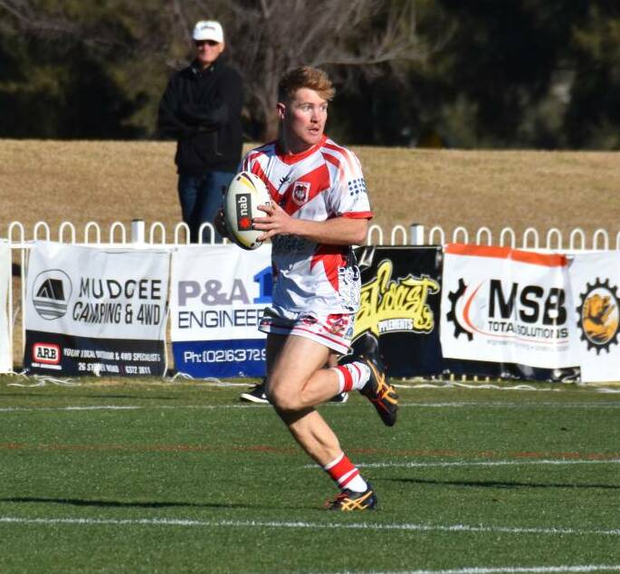 READY FOR IT: Mudgee's Jack Beasley will line up for the Western Rams this weekend. Photo: Jay-Anna Mobbs