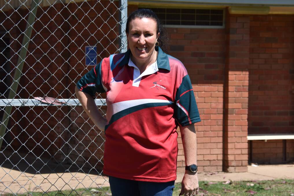 TRY IT OUT: Mudgee Softball Association's Tracy Lucas is encouraging all to try their hand at softball. Photo: Jay-Anna Mobbs