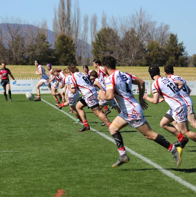 SIGN UP: Mudgee Dragons under 18s kick-off their match with the Bathurst Panthers in August this year. Picture: PETESIB'S PHOTOGRAPHY 