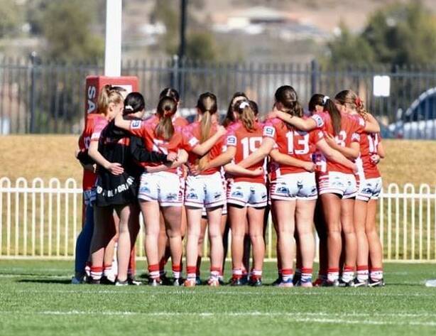 DIFFICULT: Grace says the hardest part about no footy is not being able to see her friends. Photo: Mudgee Events & Sporting Pics - Col Boyd