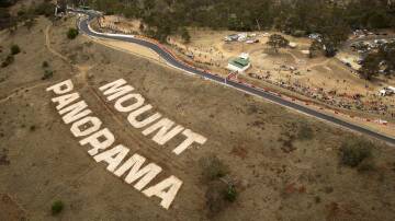 Mount Panorama, where a man was allegedly caught speeding on April 13, 2024. File picture