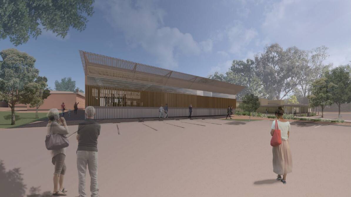 Mudgee administration building concept design - chambers north view. Picture: Mid-Western Regional Council report
