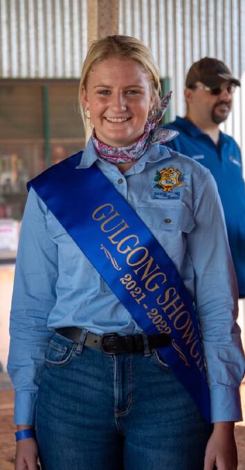 SHOWGIRL: Hollie Smith at the 2021 Gulgong Ag Show. Picture: SUPPLIED