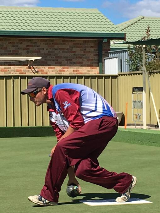 WE HAVE A WINNER: Steve Shannon, the Mudgee Bowling Club Singles Champion. Photo: Supplied