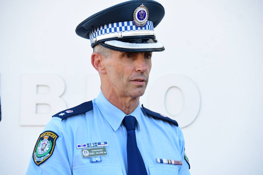 Orana Mid-Western Police District commander, superintendent Danny Sullivan. Picture: File