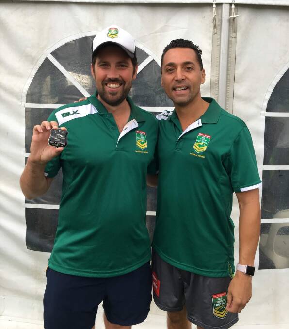 ADVENTURE OF A LIFETIME: Ben Harris and Ivan Giammarco will experience refereeing on the world stage side by side.