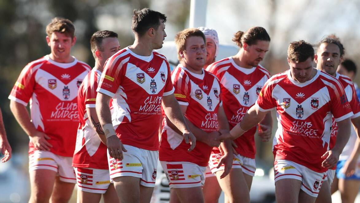 CONTENDERS: The Mudgee Dragons may still get their chance to claim a major premier league honour in the form of Group 10's player of the year. Photo: Phil Blatch