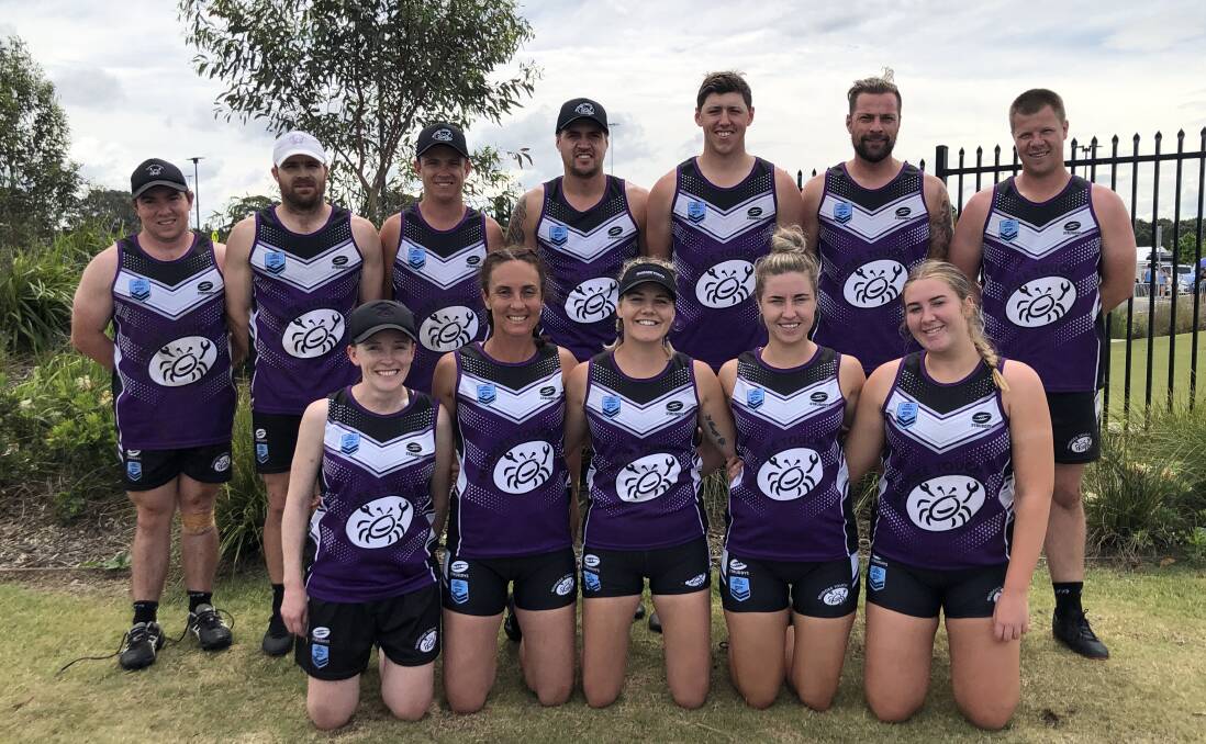 READY FOR IT: Mudgee Dental Boutique mixed opens will meet some formidable opponents throughout their State Championships draw. Photo: Supplied