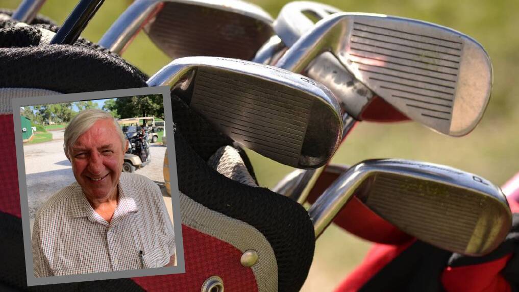 WINNER: Greg Llewelyn claims latest veteran golf round.