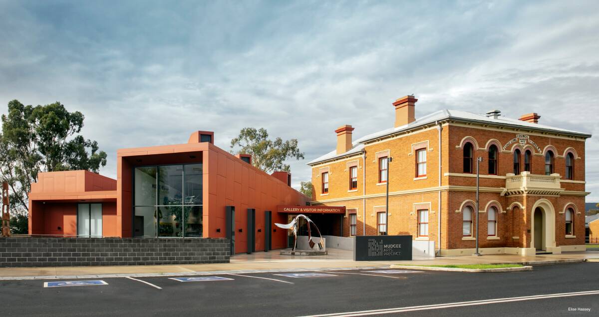 The Mudgee Arts Precinct building on Market Street. Picture: Elise Hassey and BKA Architects