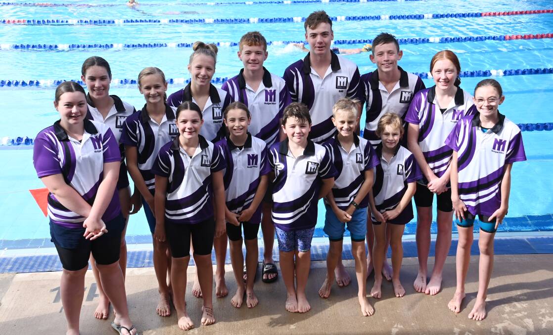 UNSTOPPABLE: Mudgee Indoor Swimming Club claimed 28 first place wins, 20 second places, 19 third place wins, and 40 personal best times at the recent Western Area Championships. Photo: Michelle Wilson