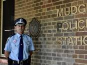 Inspector Mark Fehon outside Mudgee Police Station. Picture: Jay-Anna Mobbs