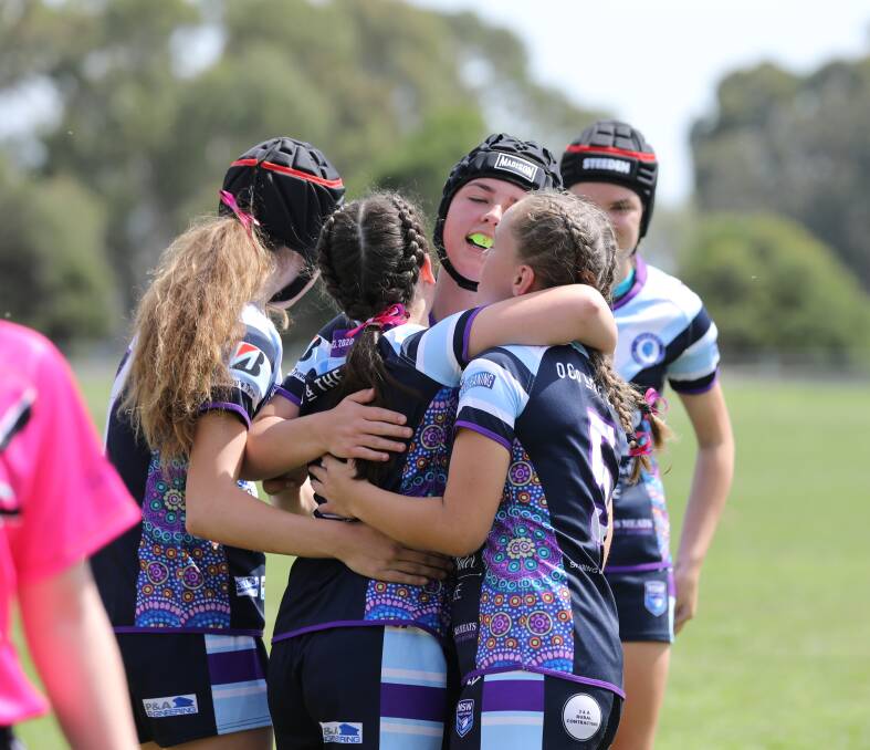 ON THE WAY: The Midwest Brumbies under 14s side are two games for two as they prepare for their third clash against the Vipers. Photo: Simone Kurtz