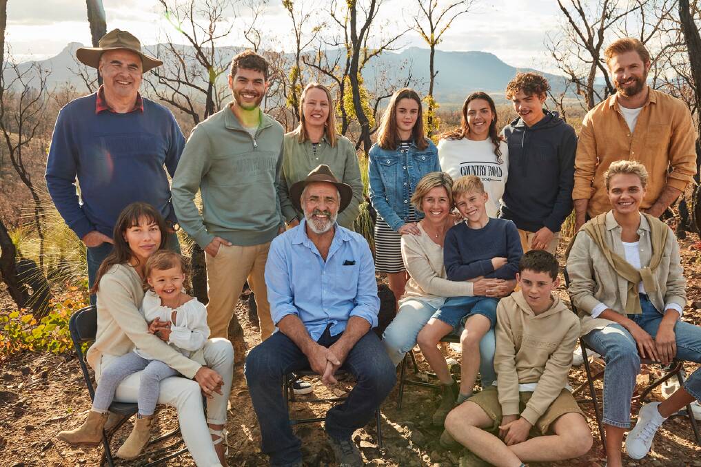 REGENERATION: Country Roads Regeneration campaign features Steve Dalli, Terrie Wallace, and Peter Swain as the new faces of the fashion labels 2020 campaign that was shot in Glen Alice. Photo: Supplied