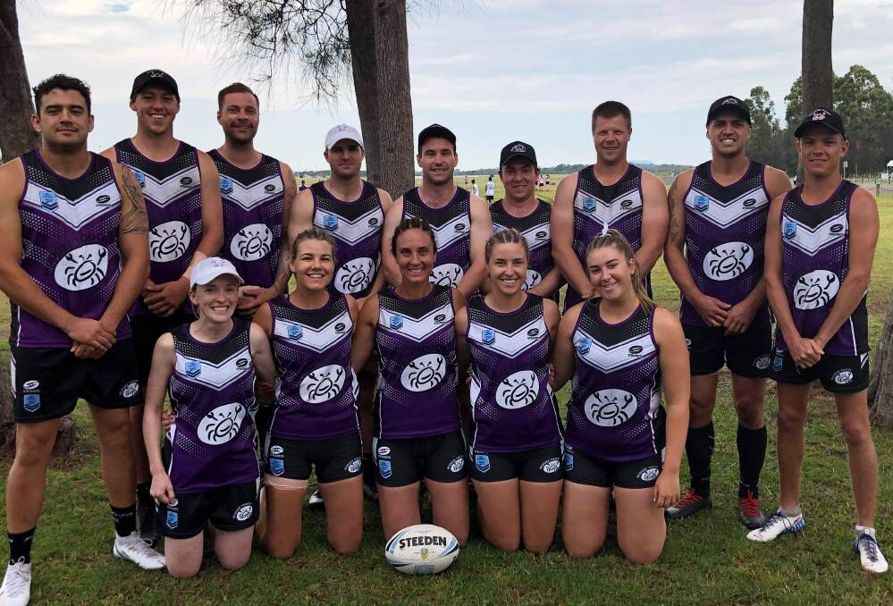 CHAMPIONS: Corin Smith, Lachlan Hill, Paul Bryant, Justin Gossage, Andrew Laurie, Jono George, Jared Robinson, Curtis Solomon, Jeremy Doherty, Sally Harris, Keira Rayner, Liz Channon, Rebecca Spinner, Grace Quinn.