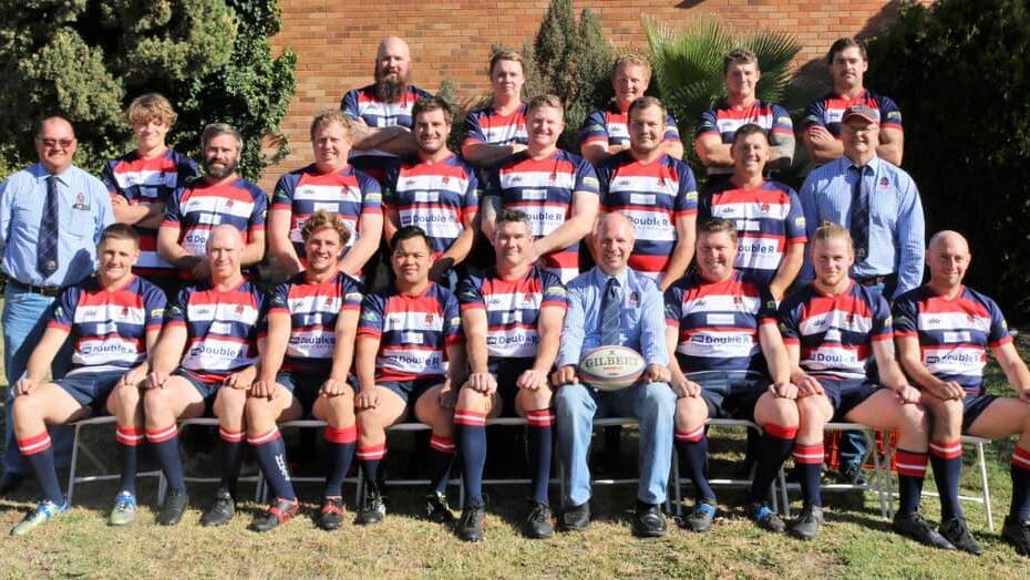 IN IT TO WIN IT: The Mudgee Wombats second grade men are ready for their grand final dance with the Dubbo Rhinos. Photo: Ross Smith