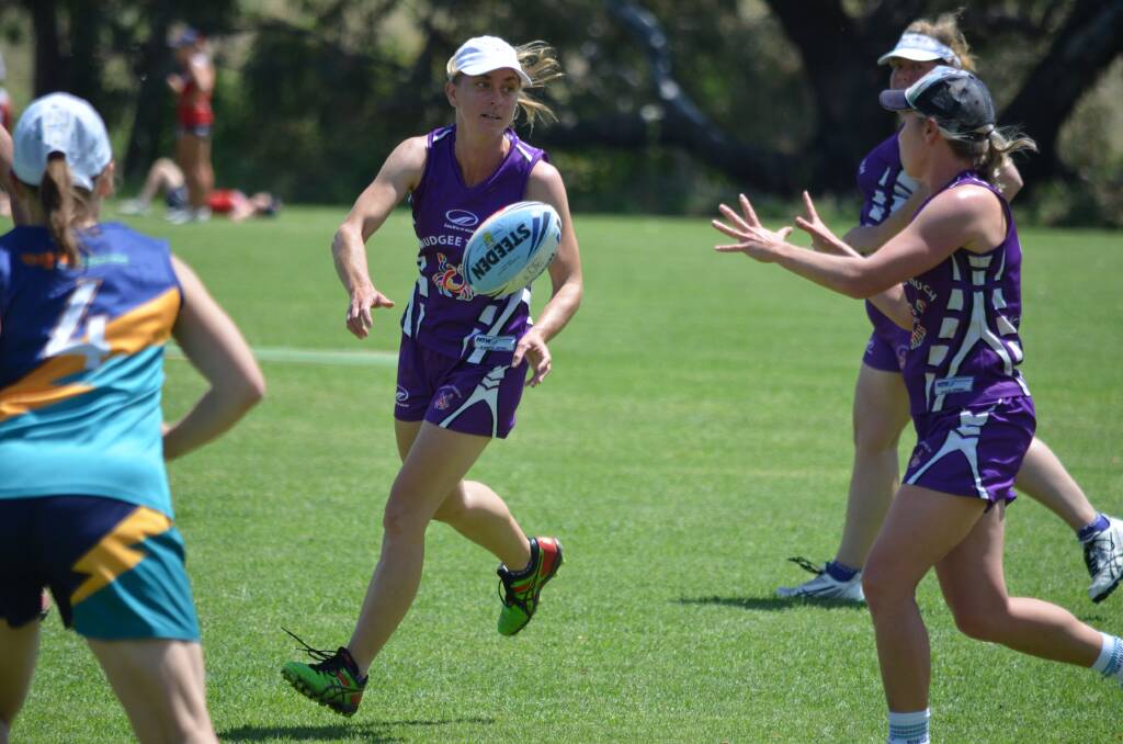 ONE TO WATCH: Kerry Reynolds, a key player for Women's 30's. 