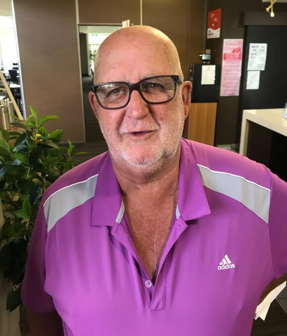 WINNER: A happy Paul Moore after his victory at veteran golf comp. Photo: Supplied