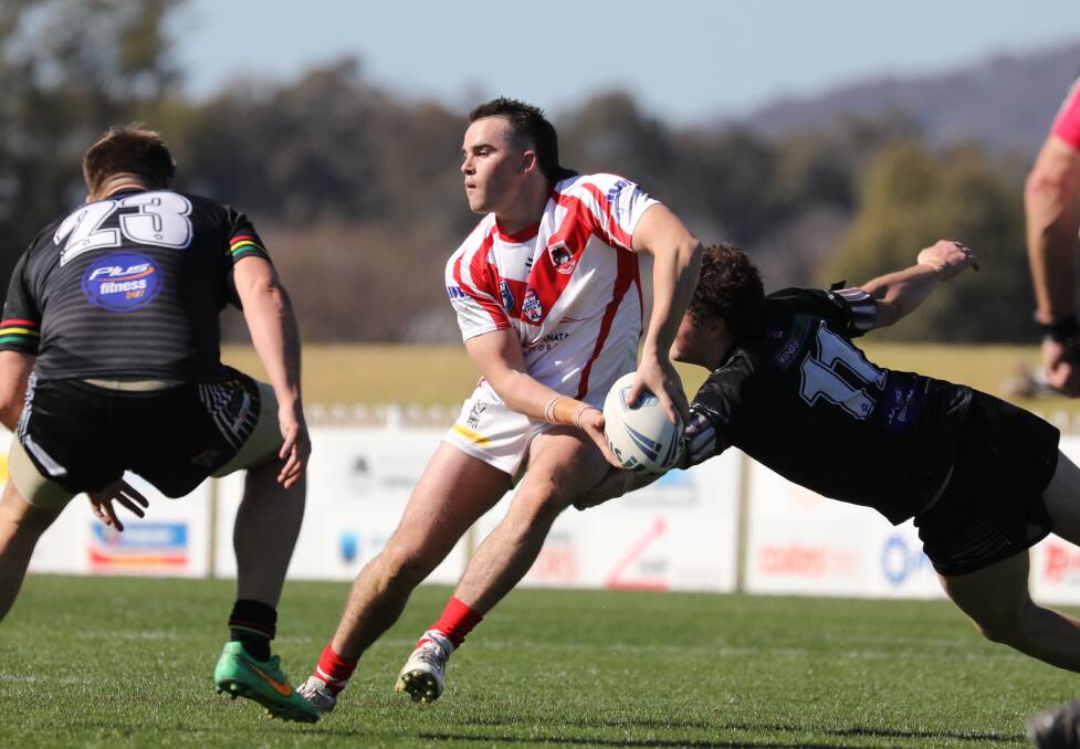 IMPRESSED: Pacey Stockton, who played in the Mudgee Dragons reserve grade in 2021, has impressed first grade captain-coach, Jack Littlejohn. Picture: SIMONE KURTZ