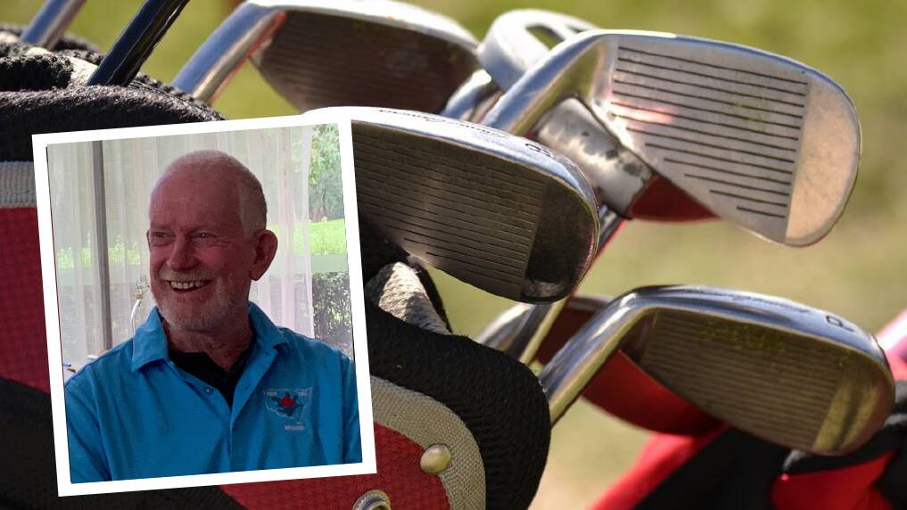 WINNER: Drew Pirie takes the crown for this week's round of Mudgee Veteran Golf. Photo: Supplied