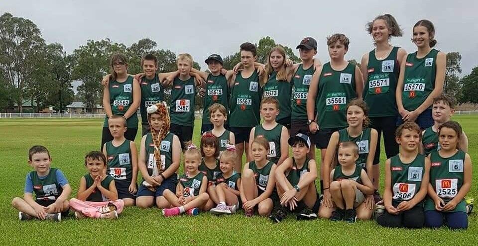 READY TO GO: Gulgong Little Athletics have commenced their season and are looking on to a 'fun-filled' year. Photo: Gulgong Little Athletics Facebook page 