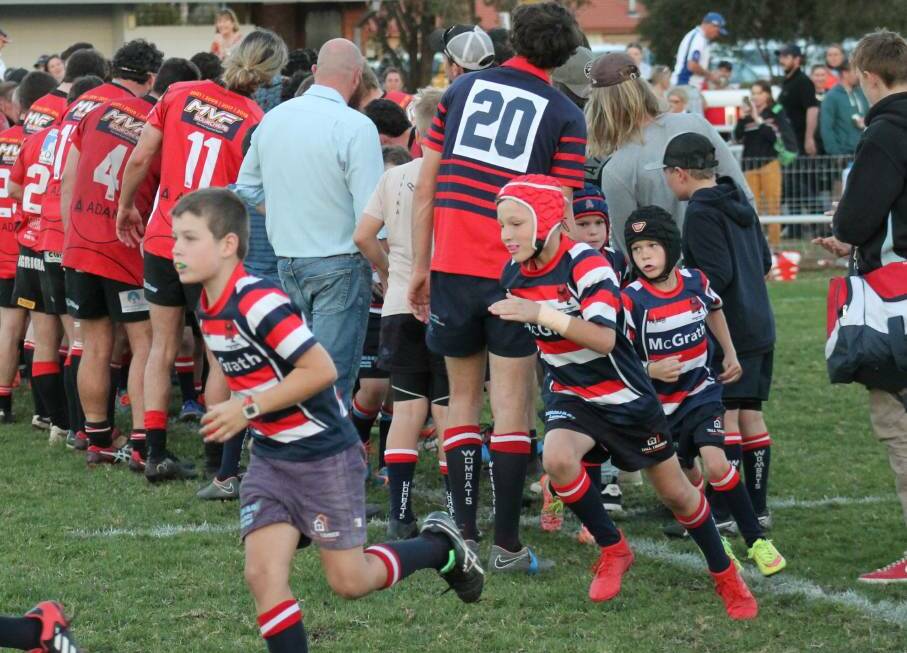 NOT TOO LONG: Mudgee Wombats juniors will be back on the field in the school holidays, pending numbers.