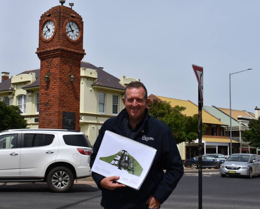 SAFE HAVEN: Macquarie Home Stay managing director Rod Crowfoot with plans that will see the facility grow. Picture: JAY-ANNA MOBBS