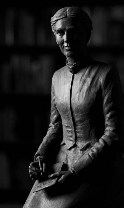 Louisa Lawson statue. Photo: Margot Stephens 