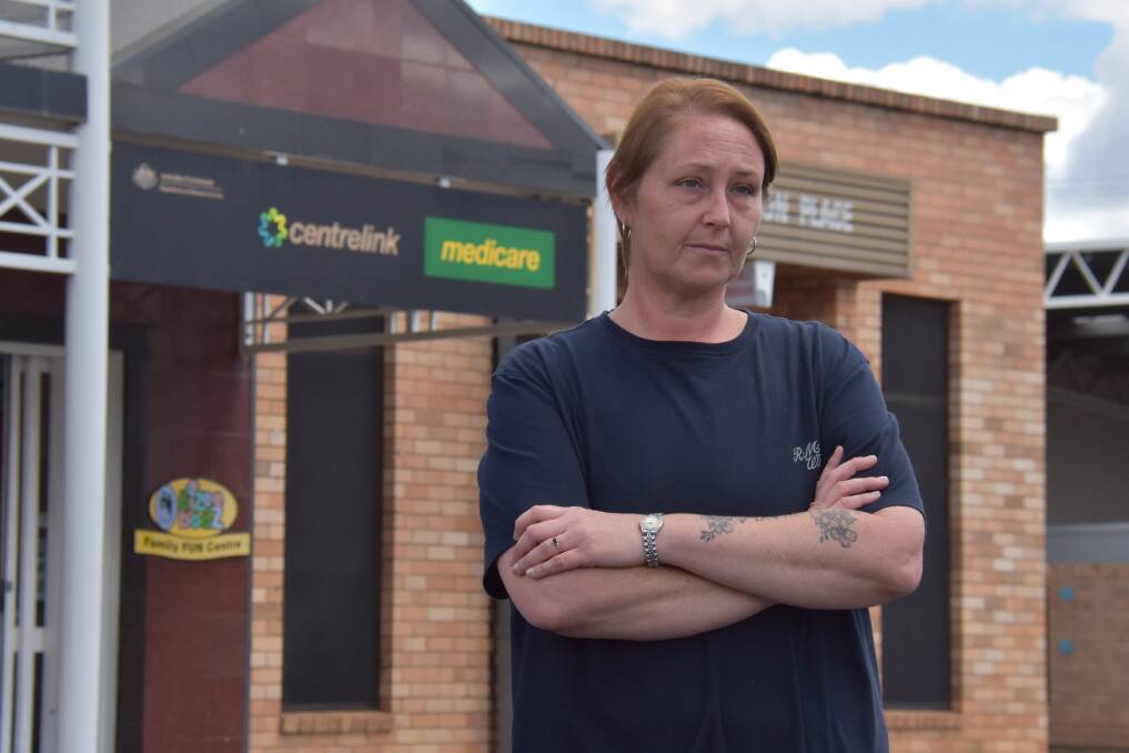 NO FAIRY TALE: Kylie Collins' Centrelink payments have been the basis for insults during her hunt for a home. Picture: JAY-ANNA MOBBS