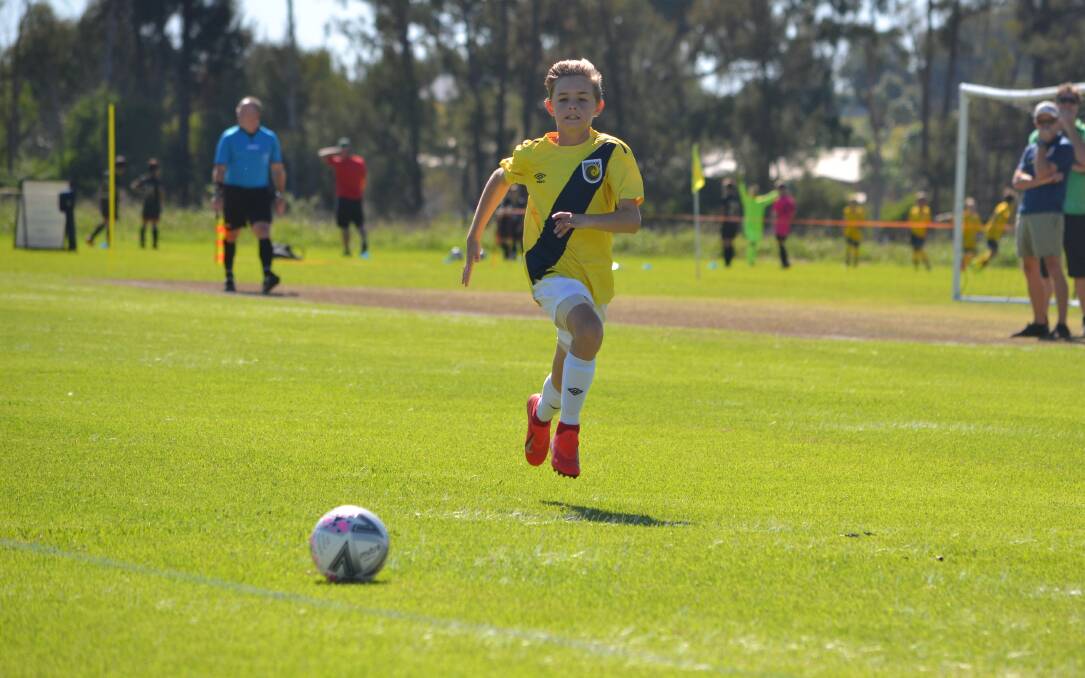 YOUNG TALENT: Mason Hammond has recently been selected for the Football NSW Talent Support Program. Photo: Supplied