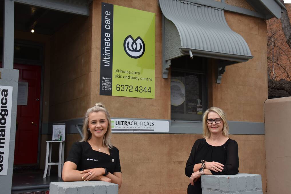 PRESTIGIOUS: Ultimate Care's Emma Kurtz has been nominated as a finalist for the Tafe NSW Apprentice of the Year, while Ultimate Care owner Marg Ottley is thrilled of the salon's nomination for an ABIA award. Photo: Jay-Anna Mobbs