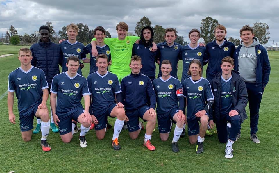 LET'S BUILD: A bulk of the 2020 Western under 20s will return again this season while trials are expected to take place each Sunday for newcommers. Photo: Western NSW FC