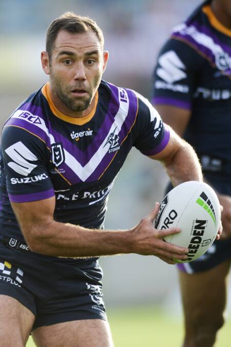 BATHURST BOUND: Cameron Smith will attempt lead Storm to a third consecutive win when taking on Penrith at Carrington Park this Saturday.